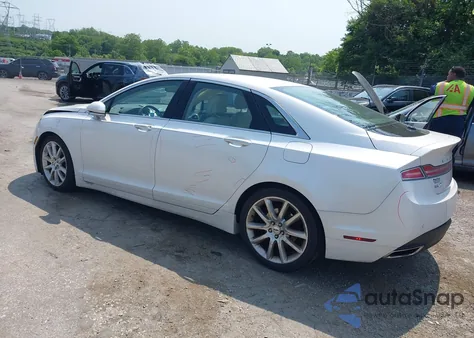 2015 Lincoln Mkz Hybrid from USA, damaged, VIN 3LN6L2LU2FR600308